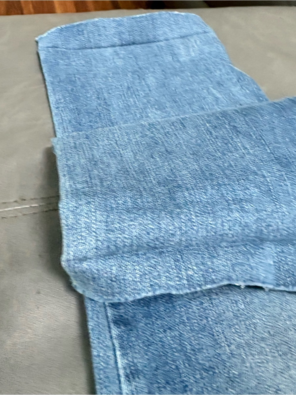 Seven7 Embroidered Crop Blue Jeans Size 14 High Rise EUC (read details) - Picture 5 of 5